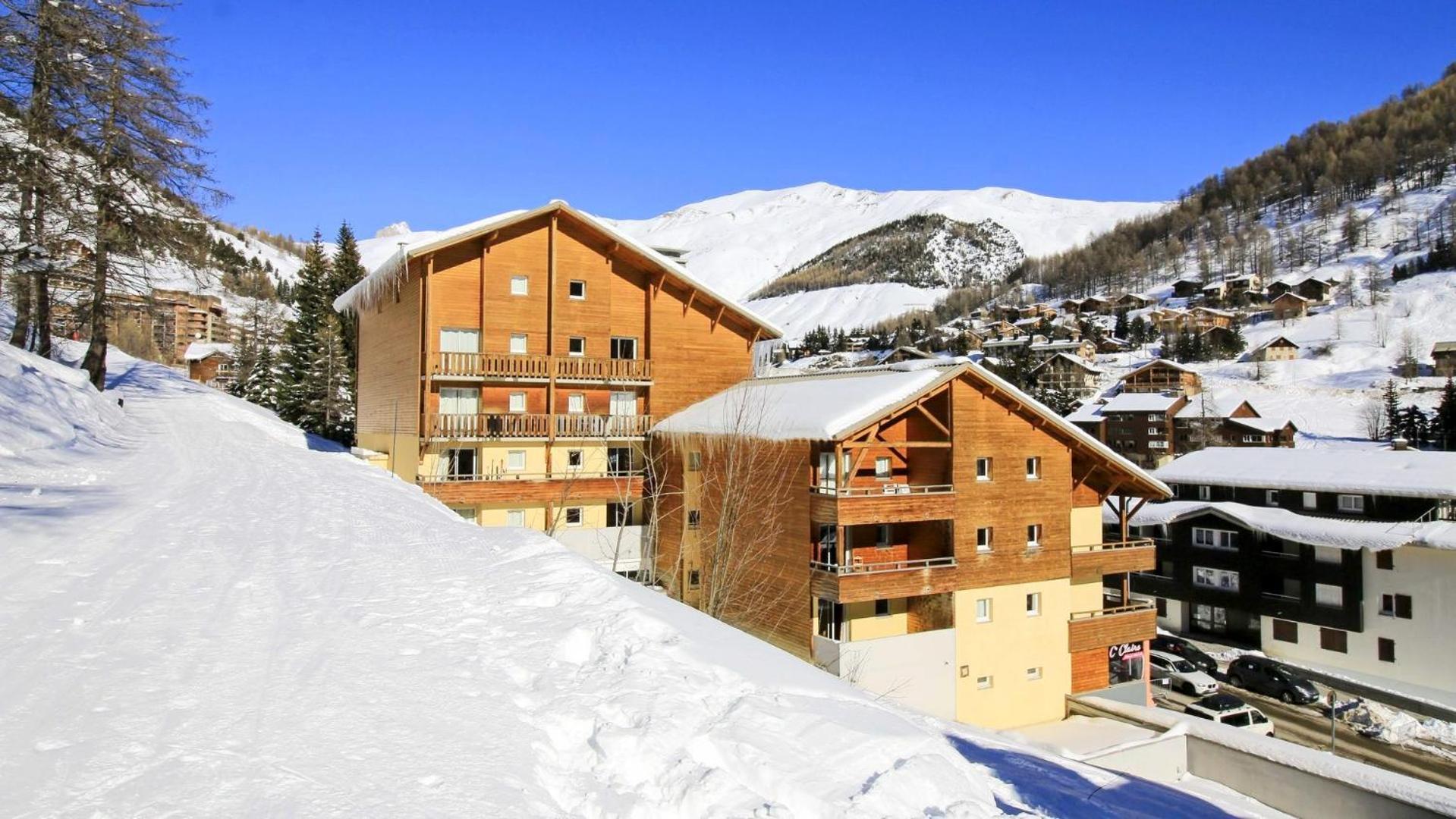 Vacanceole - Residence Central Park Allos Zewnętrze zdjęcie